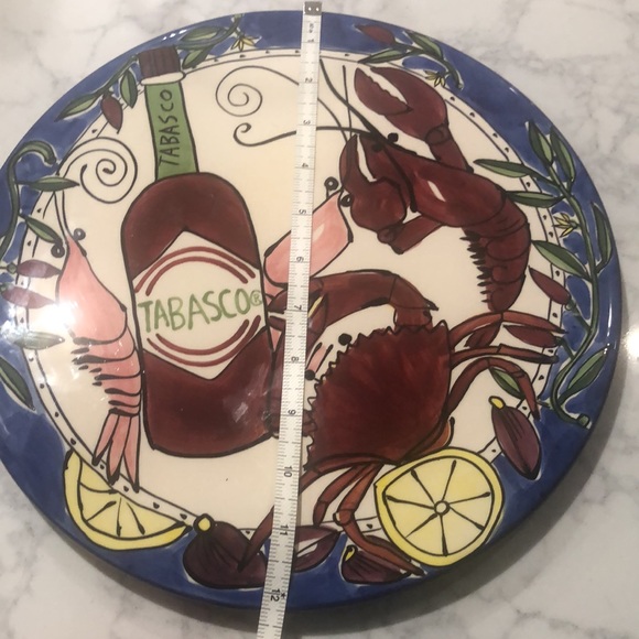 Tika Home ETC. crab/Tabasco platter NWT - Picture 2 of 4